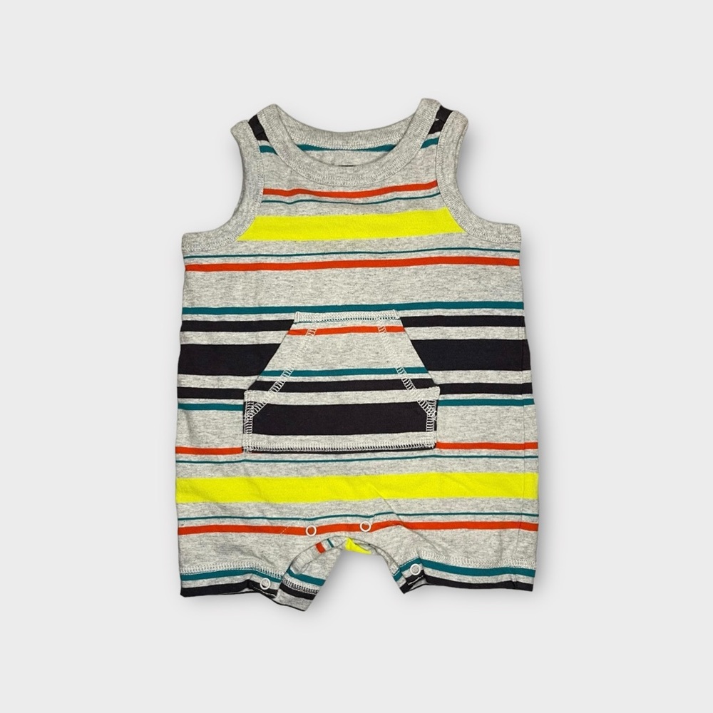 Tea Collection Stripe Sleeveless Romper